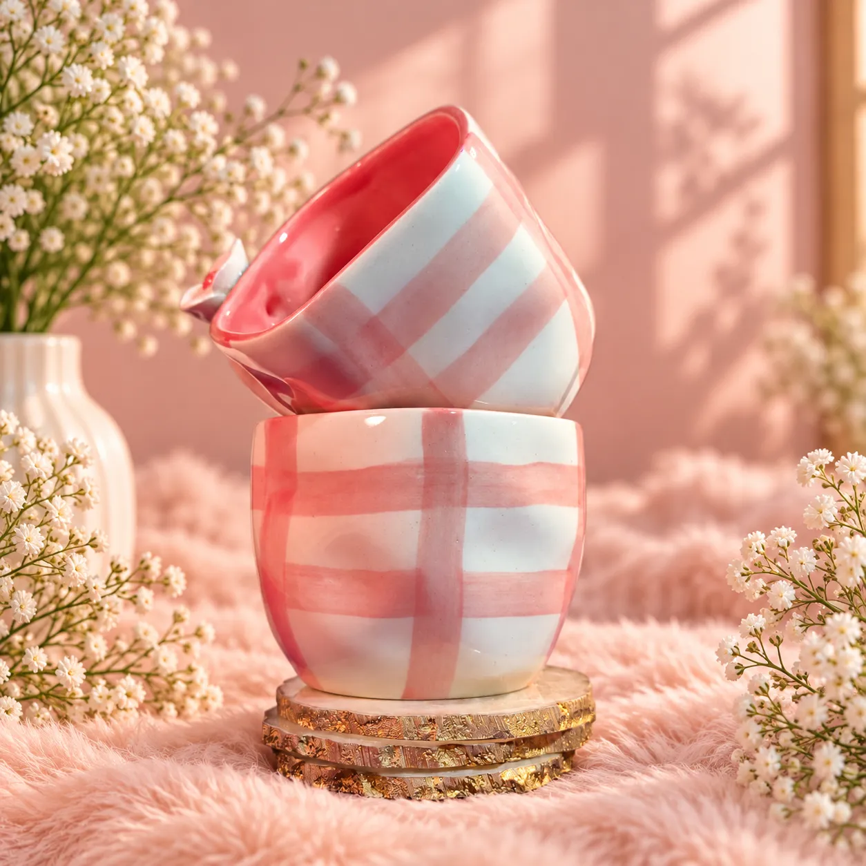 Blush Check Cup - Image 6
