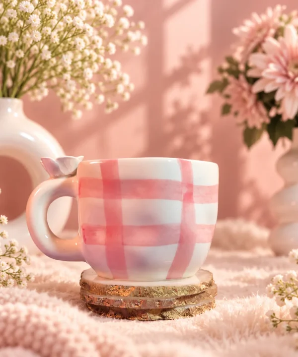 Blush Check Cup