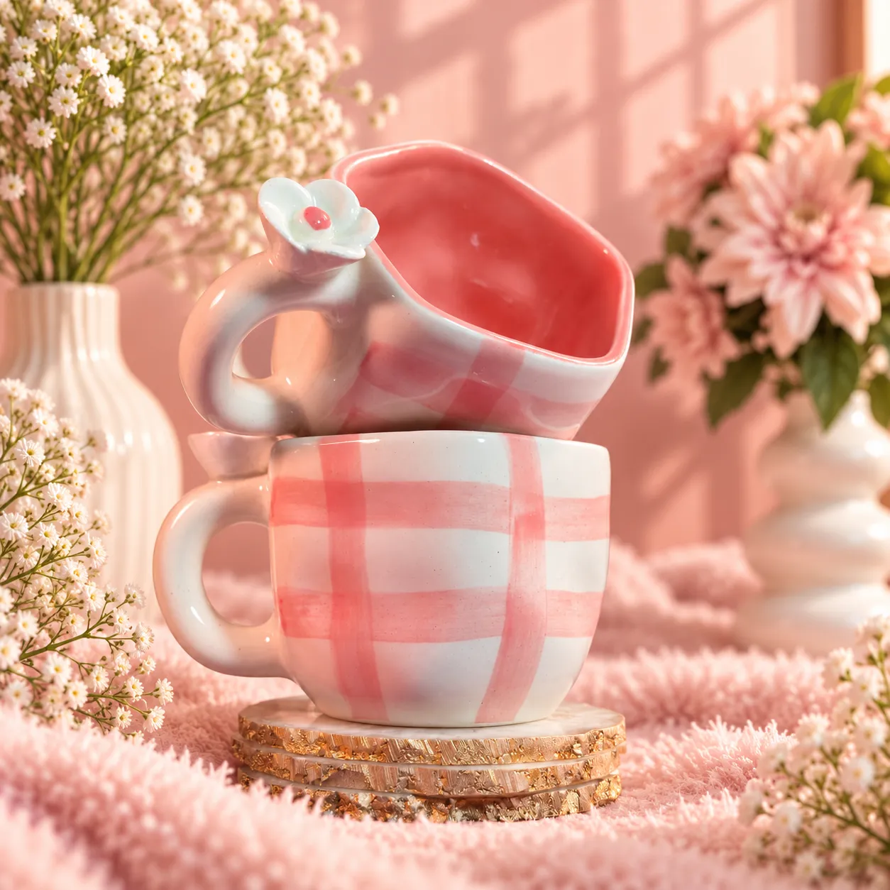 Blush Check Cup - Image 2