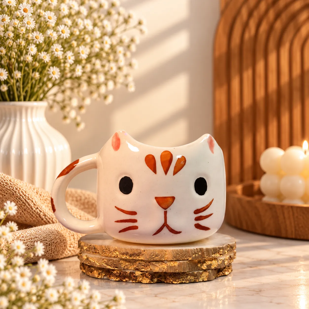 Cloud Kitty Cup