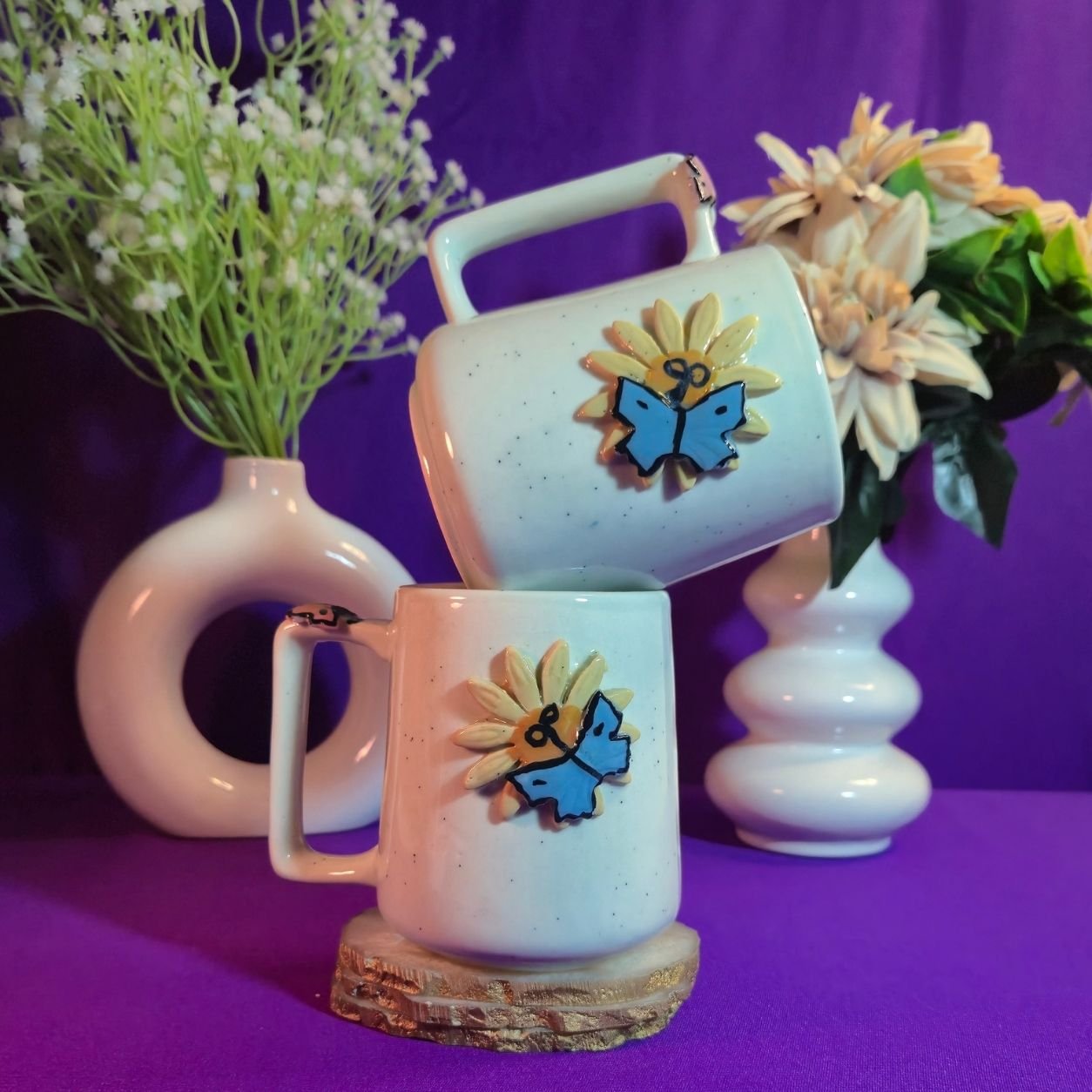 Floral Butterfly Mug - Image 5
