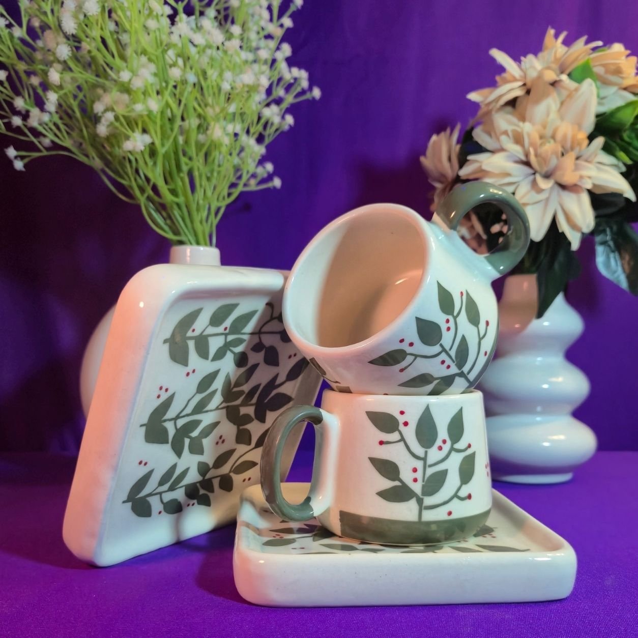 Leaf & Latte Cup Set - Image 6
