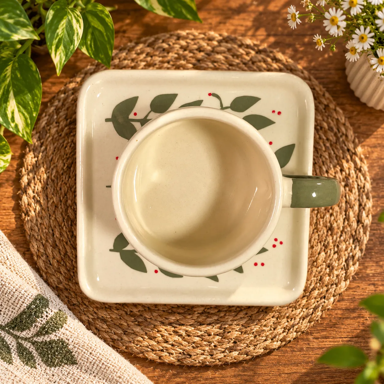 Leaf & Latte Cup Set - Image 3