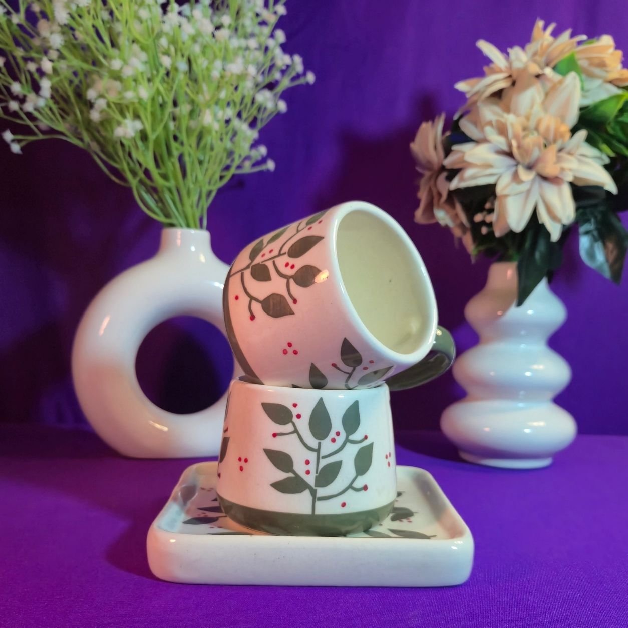 Leaf & Latte Cup Set - Image 5