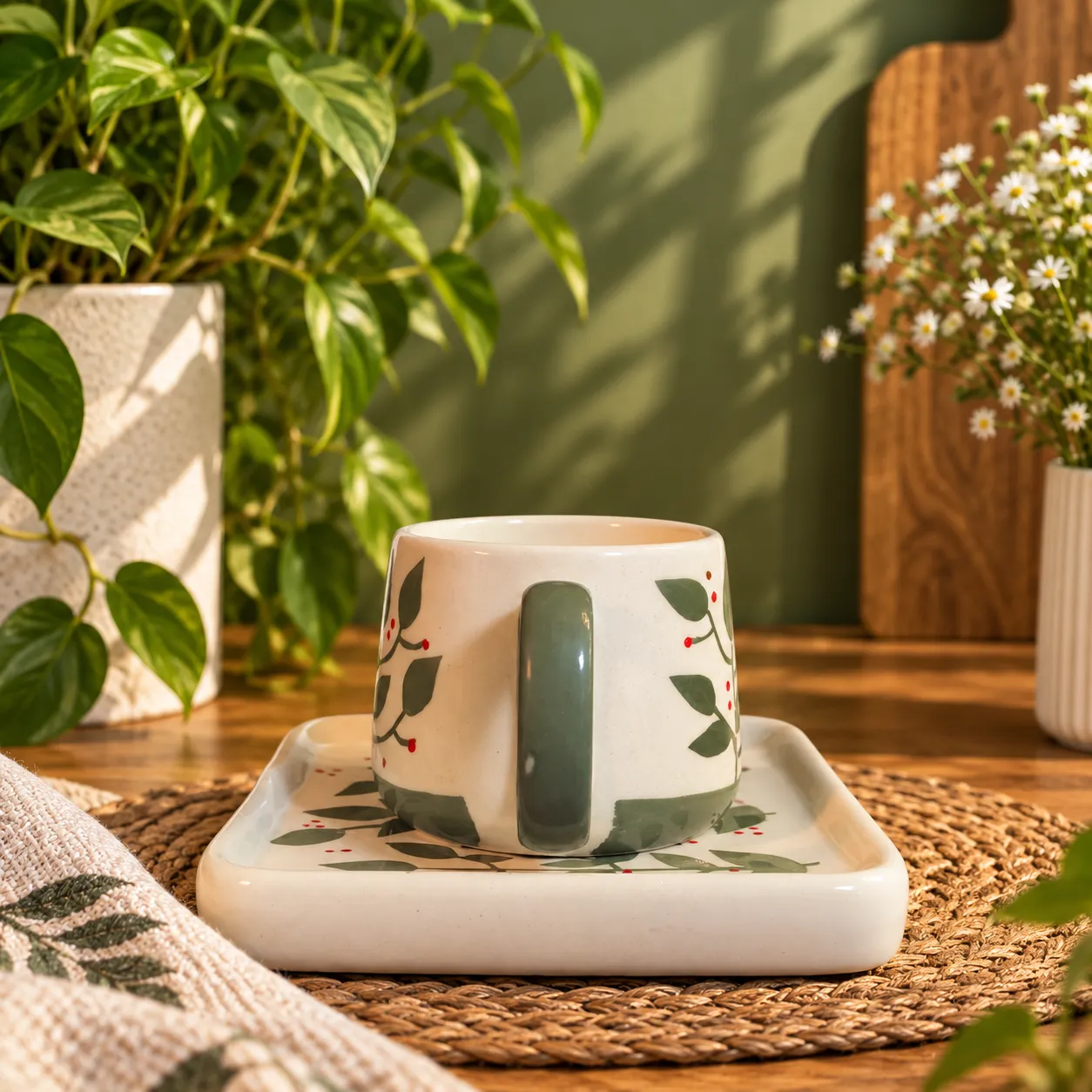 Leaf & Latte Cup Set - Image 4