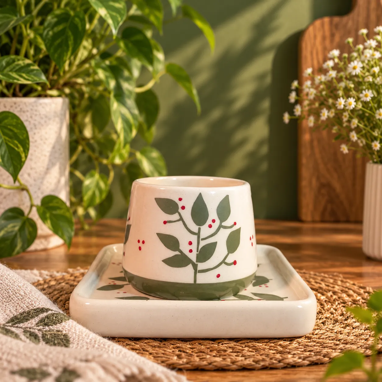 Leaf & Latte Cup Set - Image 5