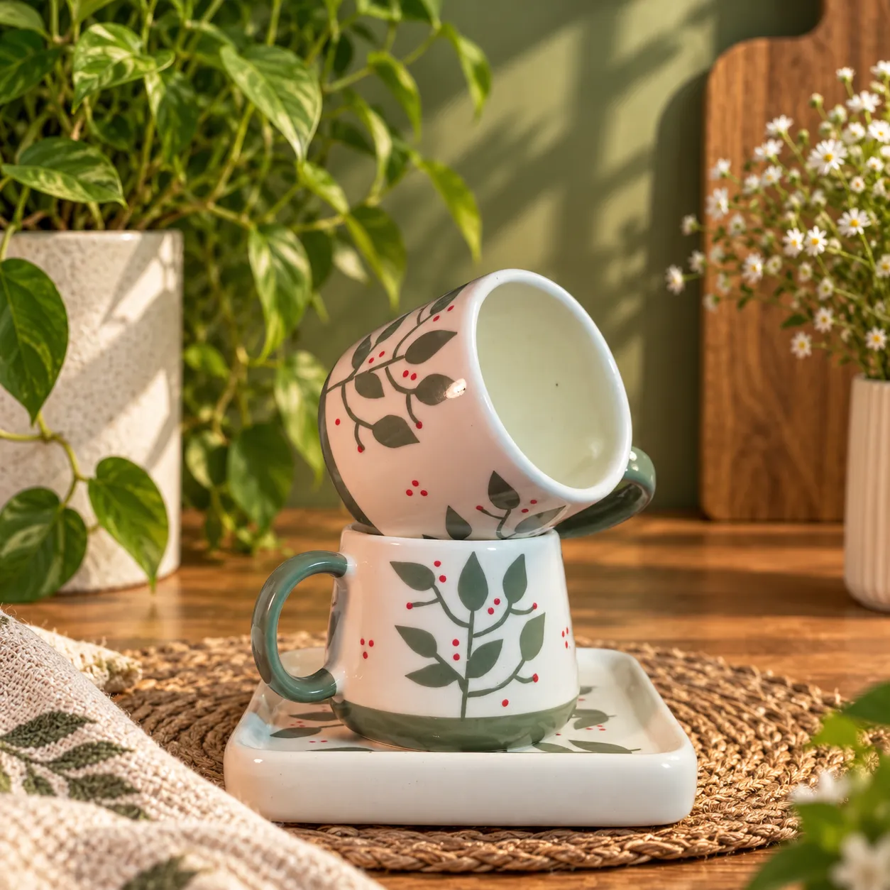 Leaf & Latte Cup Set - Image 6