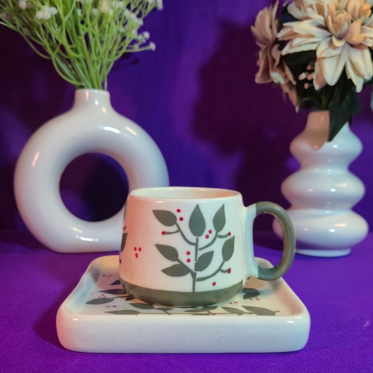 Leaf & Latte Cup Set - Image 2