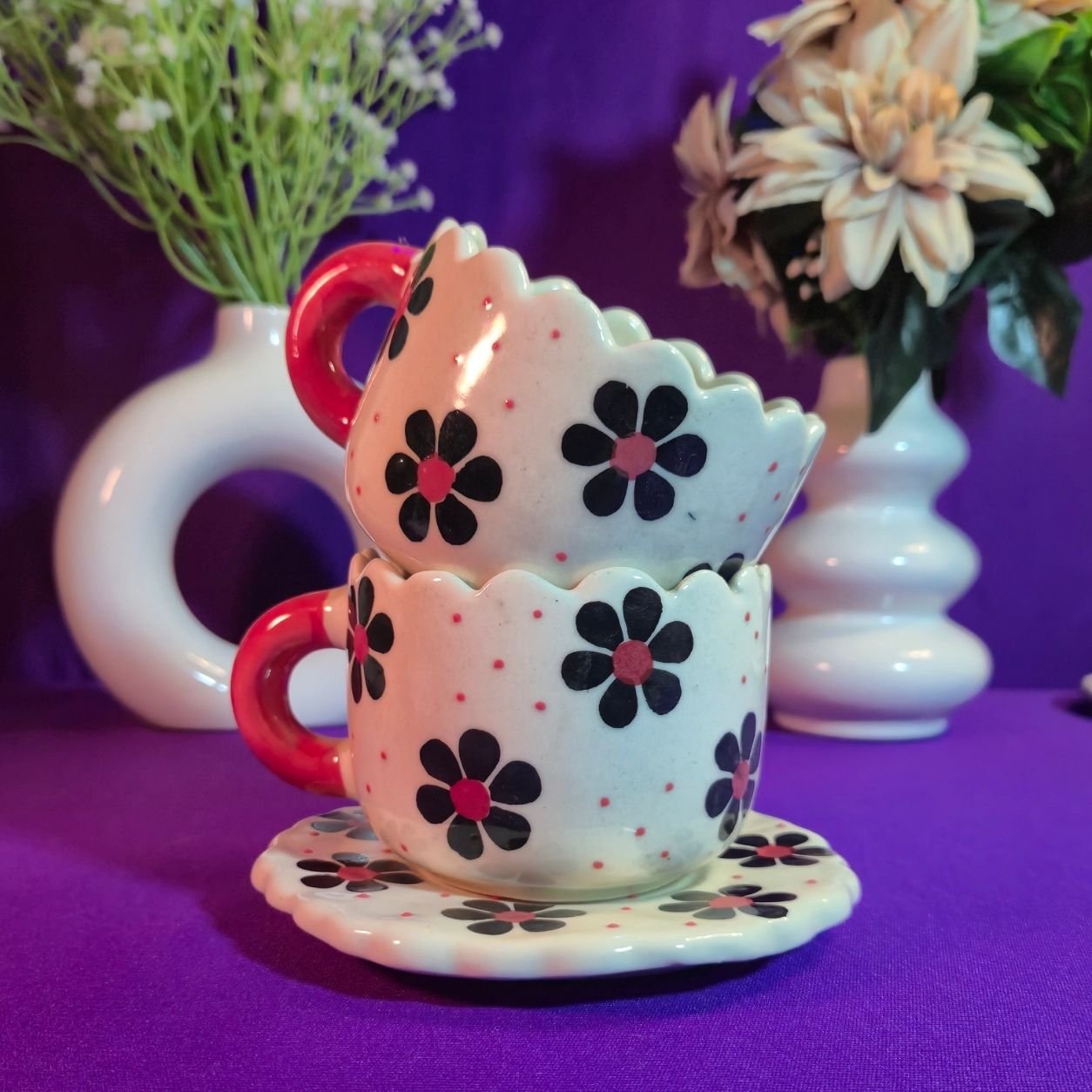 Moonflower Cup Set - Image 5