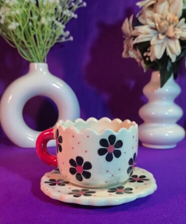Moonflower Mug Set
