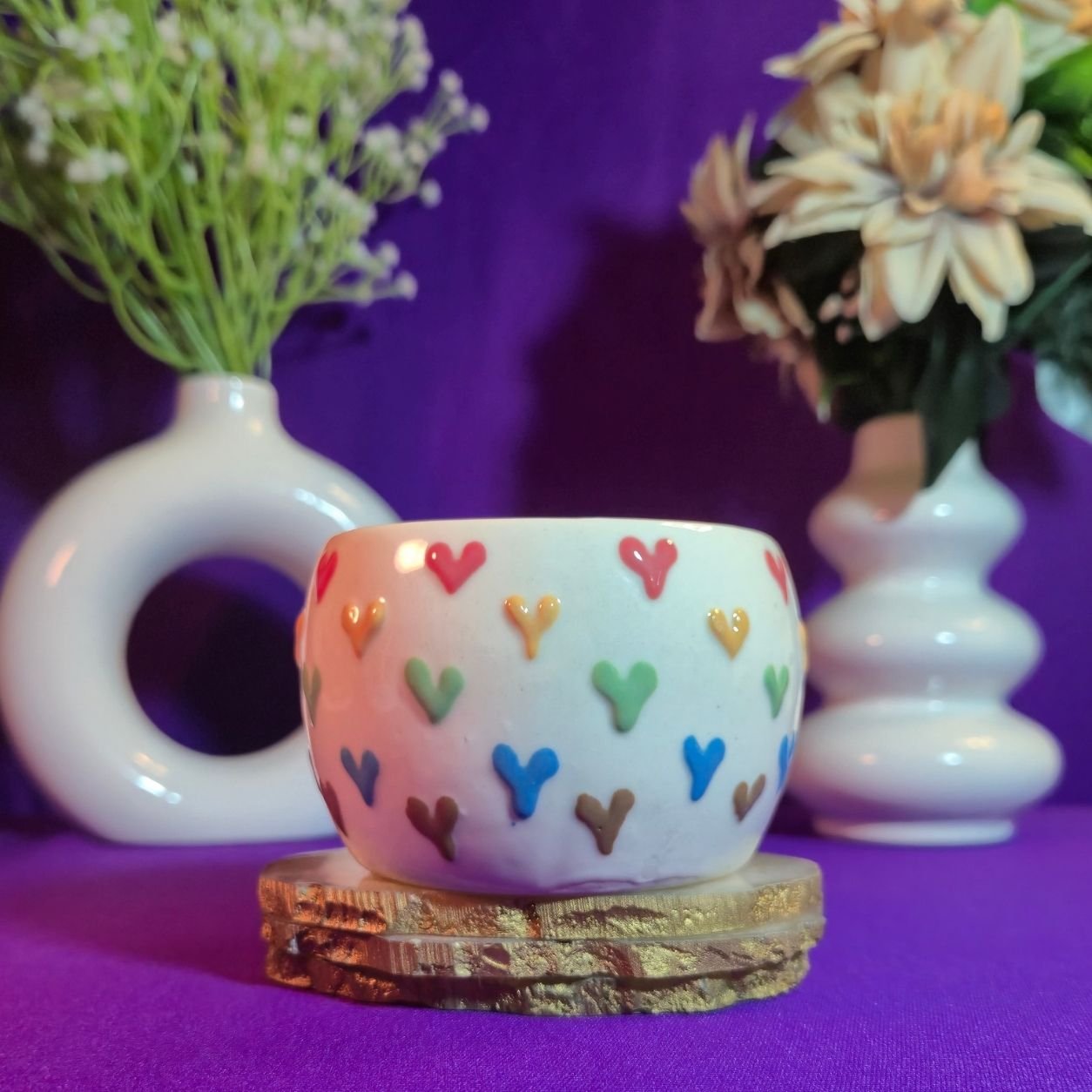 Pastel Hearts Mug - Image 3