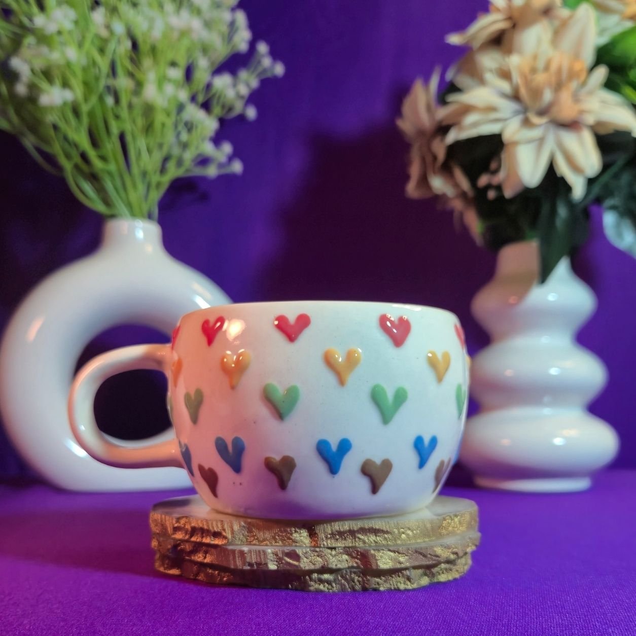 Pastel Hearts Mug - Image 2