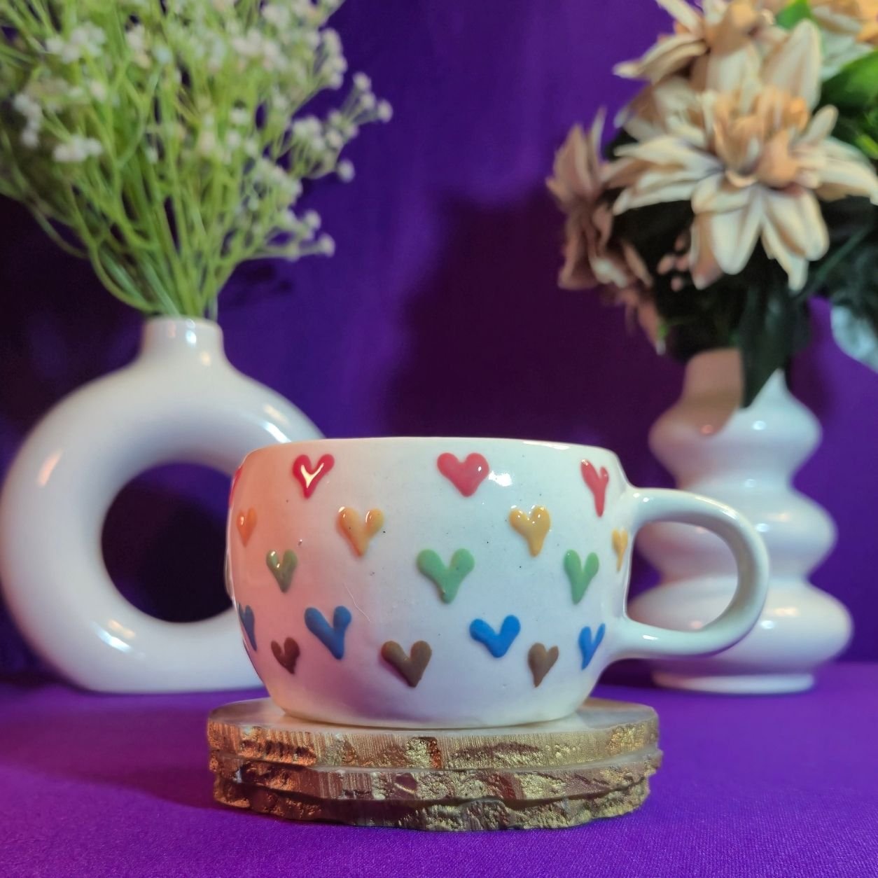 Pastel Hearts Mug