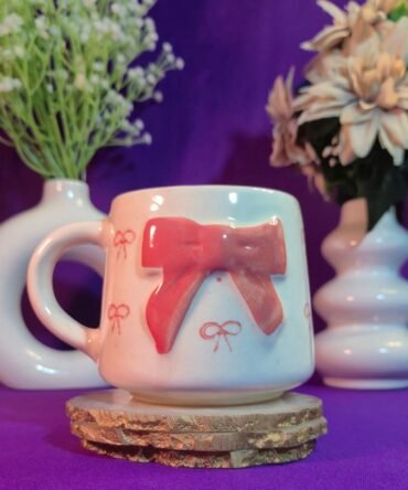 Ribbon Kiss Mug