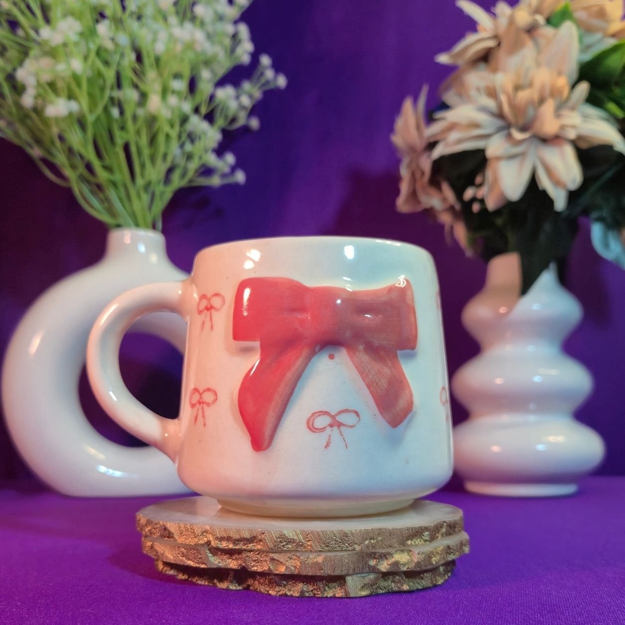 Ribbon Kiss Mug