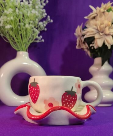 Strawberry Picnic Mug