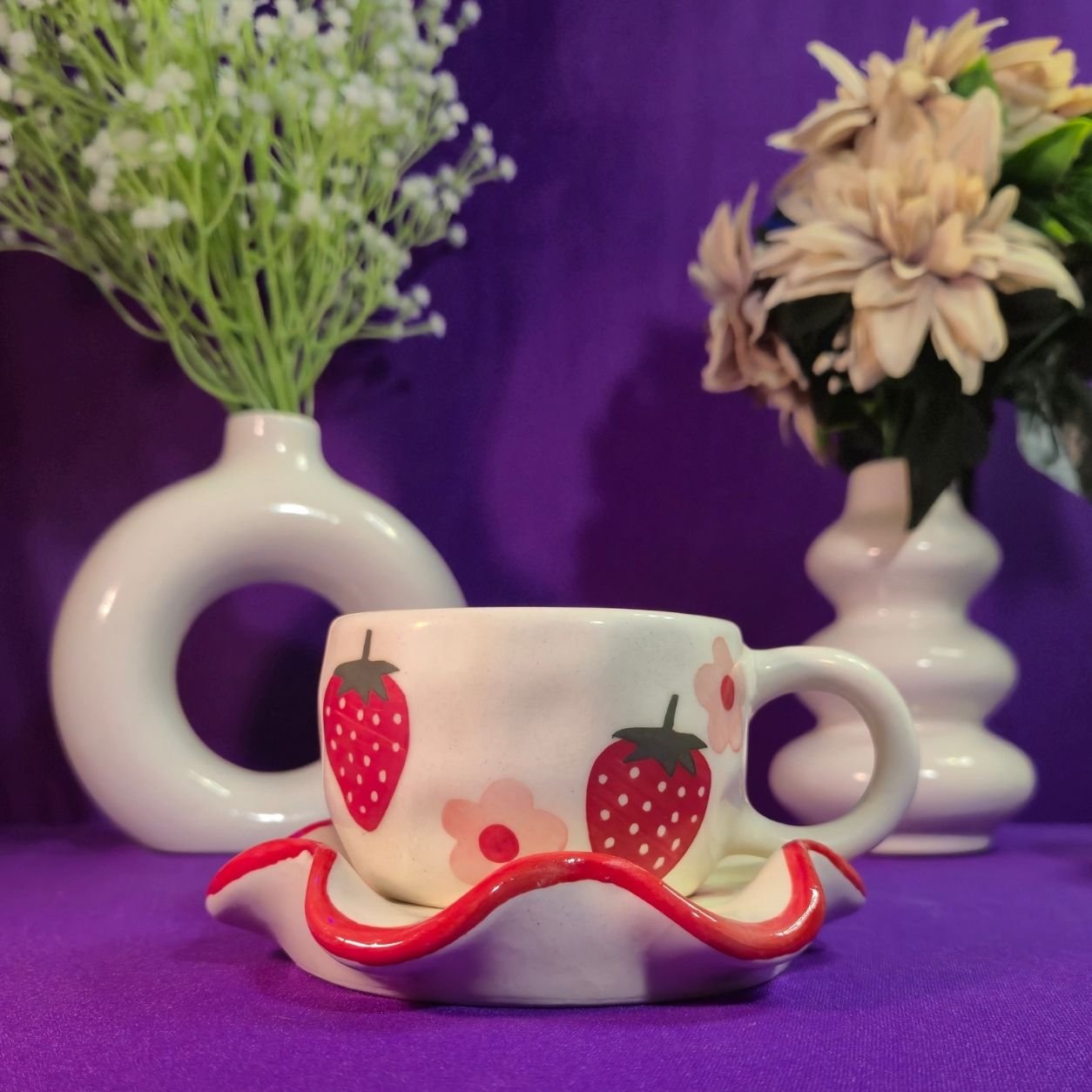 Strawberry Picnic Mug