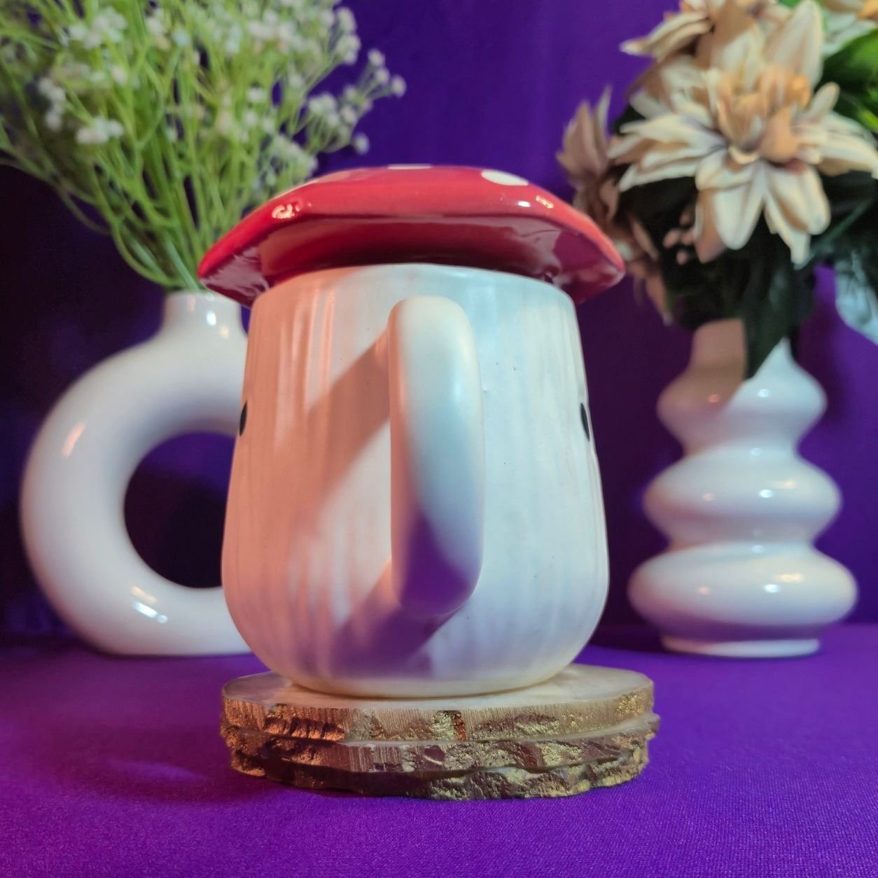 Tiny Mushroom Mug - Red - Image 2