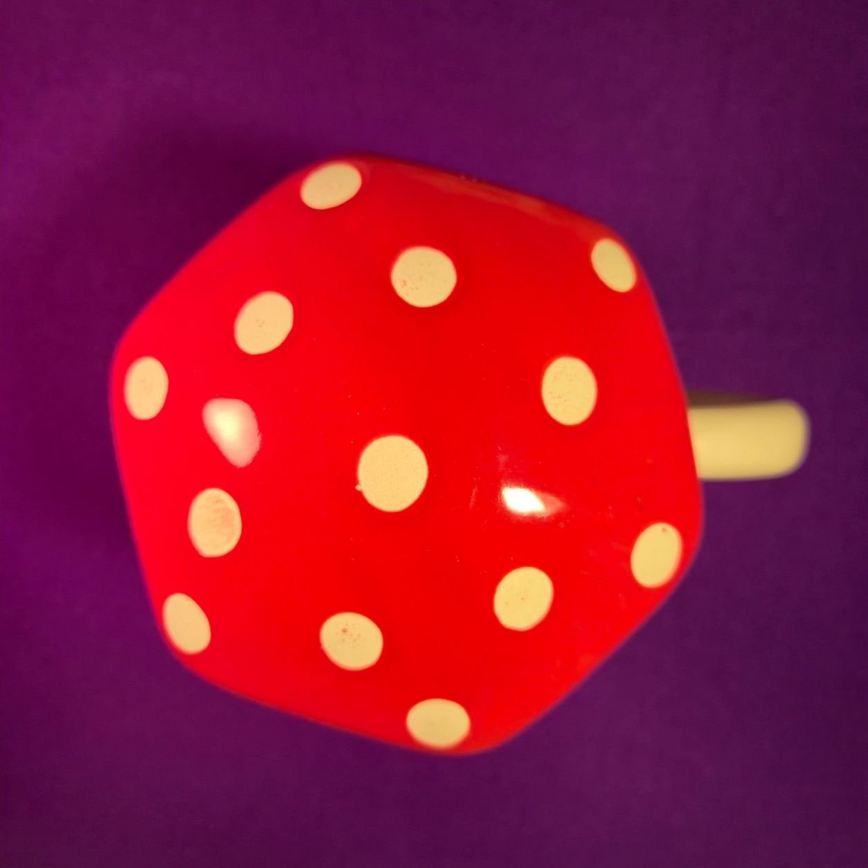 Tiny Mushroom Mug - Red - Image 7