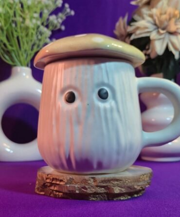 Tiny Mushroom Mug - Yellow